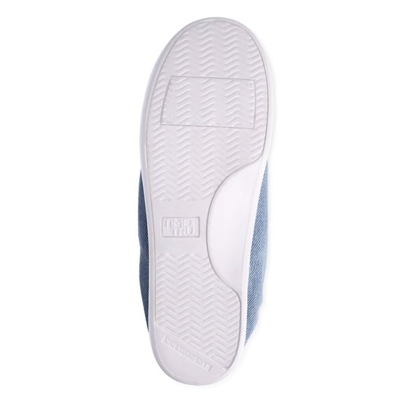!MEDIUM WIDTH Time and Tru Women's Scrunch Back Slip-On Sneaker - size 7 - Picture 5 of 5
